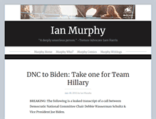 Tablet Screenshot of ianmurphy.org